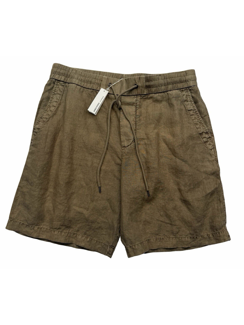 James Perse Relaxed Fit Linen Shorts Cargo Pigment Size 2 | M